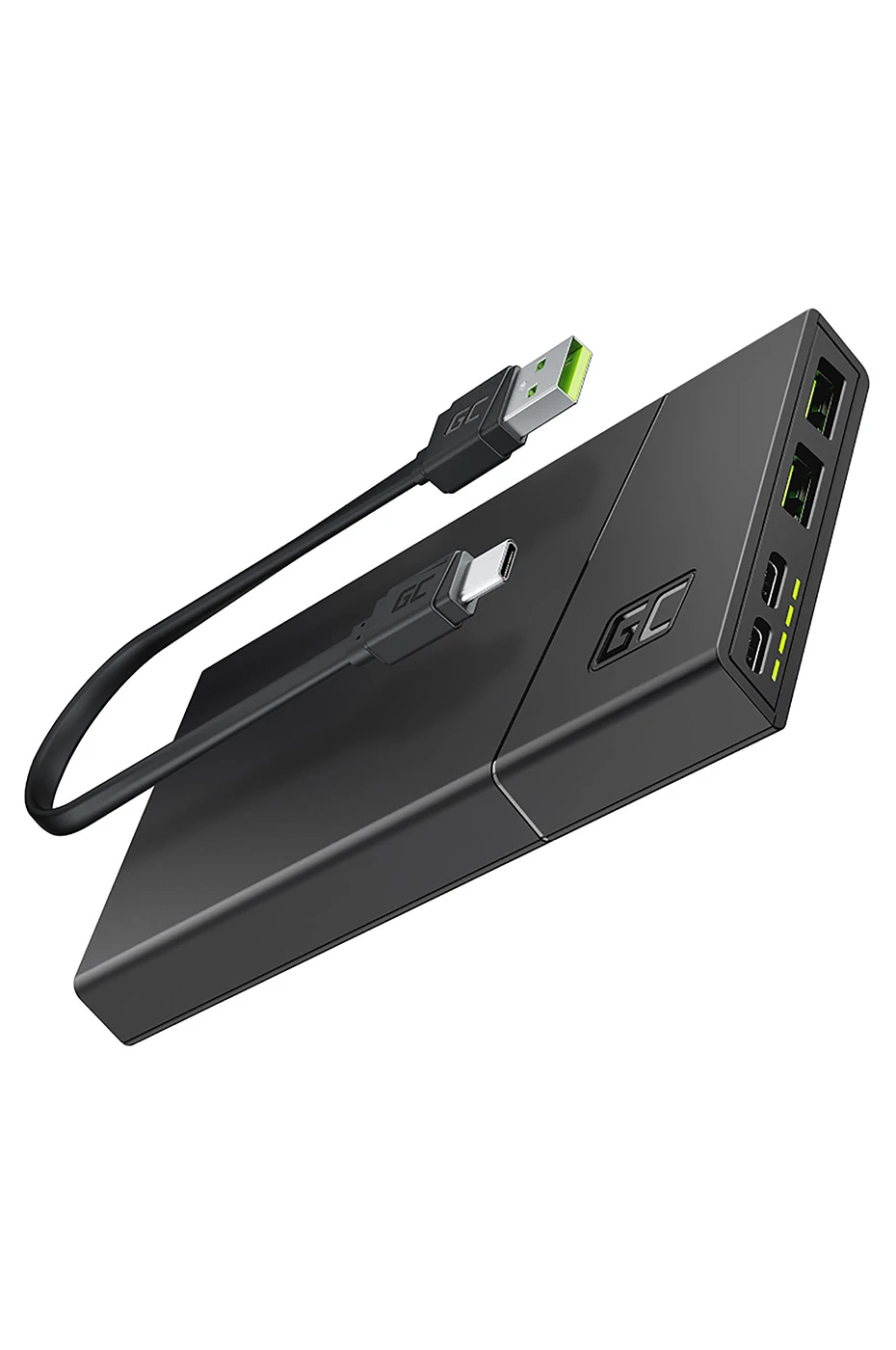 ПАВЕР БАНК (POWER BANK) GREEN CELL POWERPLAY10S 10000MAH БЫСТРАЯ ЗАРЯДКА 2X USB ULTRA CHARGE И 2X USB-C POWER DELIVERY 18W